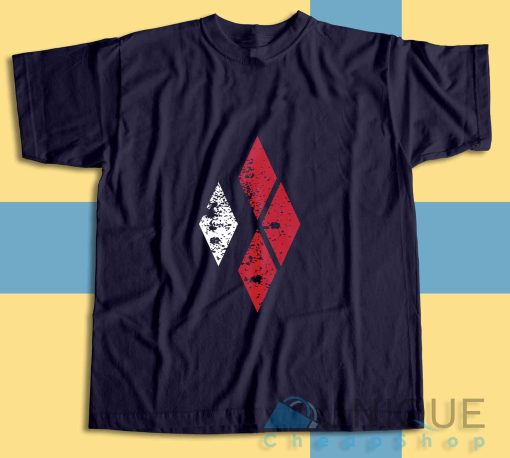 Quinn Diamonds T-Shirt Color Navy