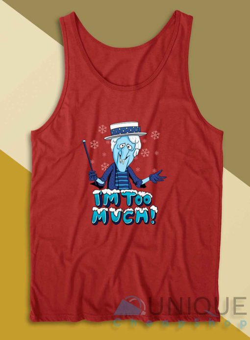 Snow Miser Tank Top Color Red
