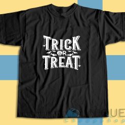 Trick Or Treat Halloween T-Shirt Color Black