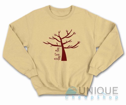 All To Well Tree Sweatshirt Color Creme