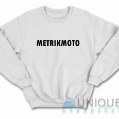 Metrikmoto Sweatshirt Color White