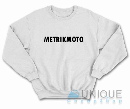 Metrikmoto Sweatshirt Color White