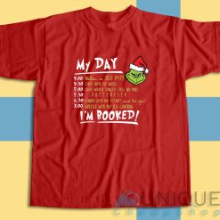 My Day Grinch T-Shirt Color Red