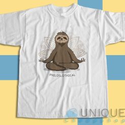 Philoslothical Sloth Yoga T-Shirt