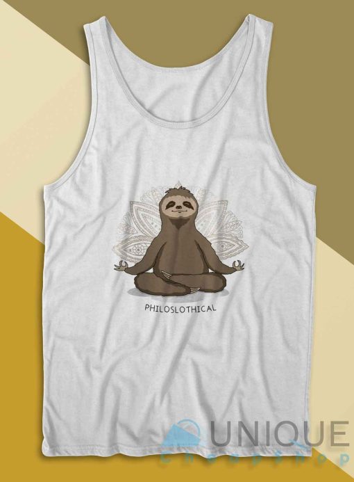 Philoslothical Sloth Yoga Tank Top