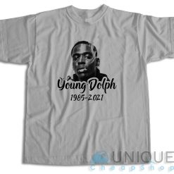 Rip Young Dolph T-Shirt Color Grey