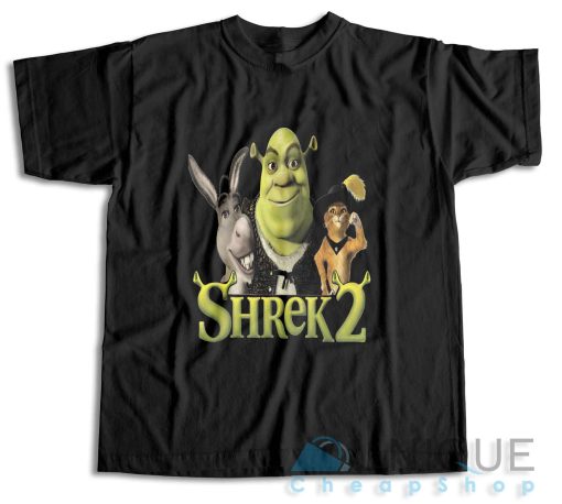 Sherk 2 T-Shirt Color Black
