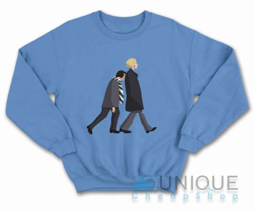 Simon Garfunkel Sweatshirt Color Blue
