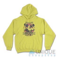 Strong Arm Gym Racerback Hoodie Color Yellow