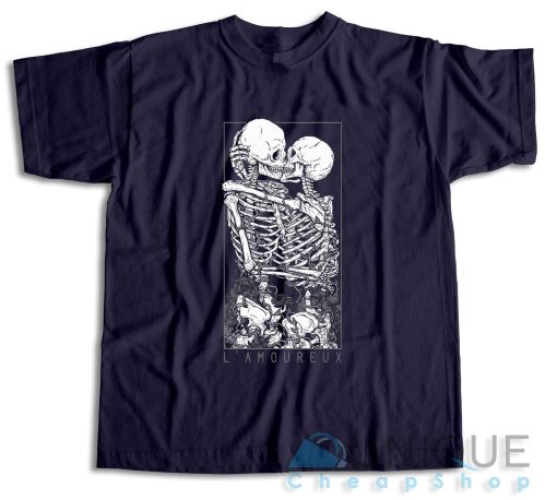 The Lovers T-Shirt Color Navy