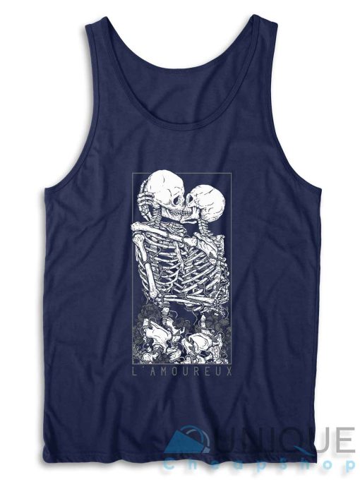 The Lovers Tank Top Color Navy