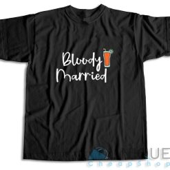 Bloody Married T-Shirt Color Black
