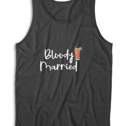 Bloody Married Tank Top Color Black