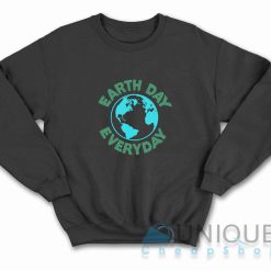 Earth Day Everyday Sweatshirt Color Black