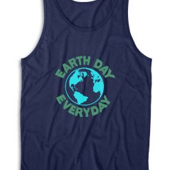 Earth Day Everyday Tank Top Color Navy