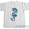 Geometric Galaxy Dragon T-Shirt