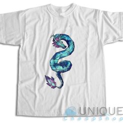 Geometric Galaxy Dragon T-Shirt