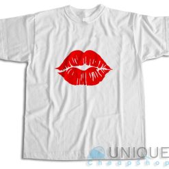 Valentines Lips Kiss T-Shirt