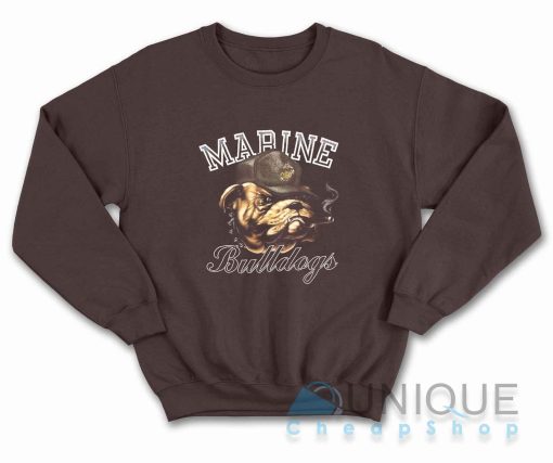 Vintage Marine Bulldogs Sweatshirt