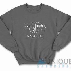 Asala Secret Army For Liberation Sweatshirt Color Grey
