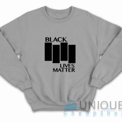 Black Lives Matter Black Flag Parody Sweatshirt
