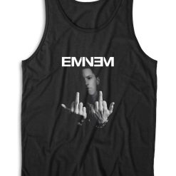 Eminem Finger Tank Top Color Black