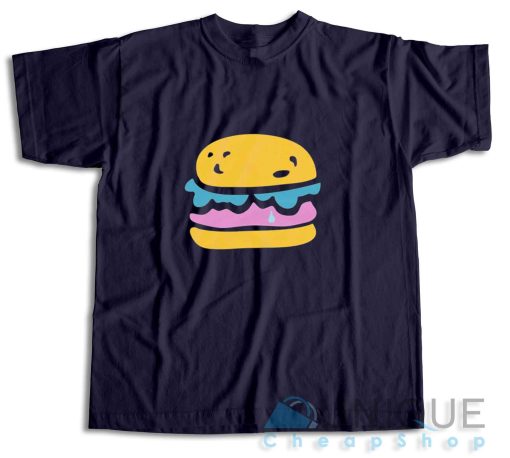 Hamburger T-Shirt Color Navy