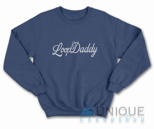 Loop Daddy Sweatshirt Color Navy