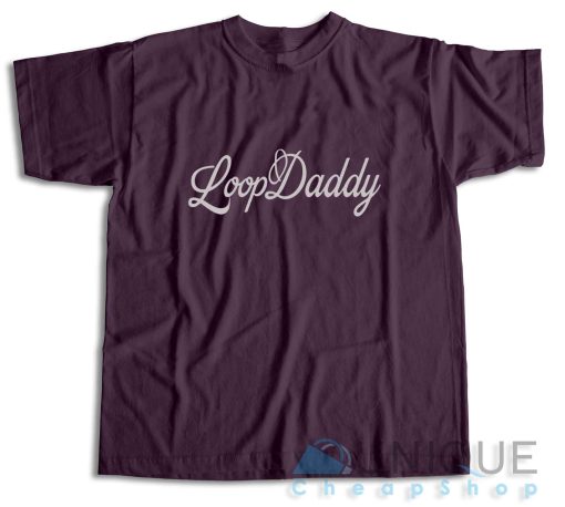 Loop Daddy T-Shirt Color Dark Purple