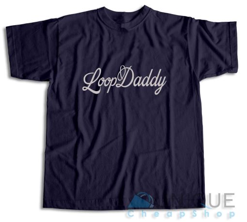 Loop Daddy T-Shirt Color Navy