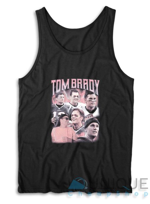 Tom Brady Tank Top Color Black