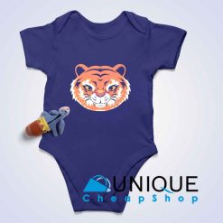 Baby Tiger Baby Bodysuits Color Midnight Blue