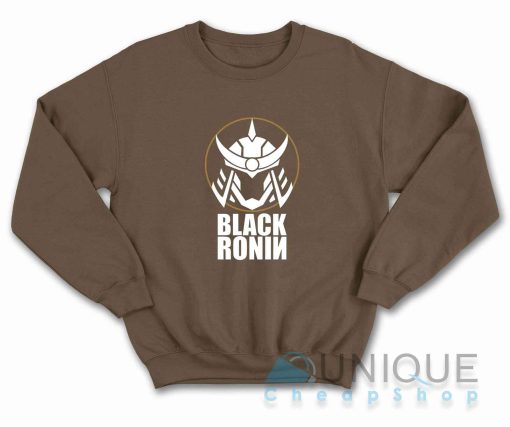 Black Ronin Sweatshirt Color Dark Brown