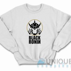 Black Ronin Sweatshirt Color White
