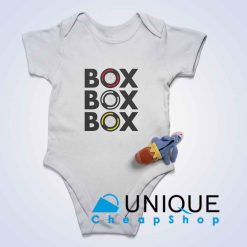 Box Box Box Baby Bodysuits