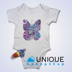 Butterfly I Am So Loved Baby Bodysuits
