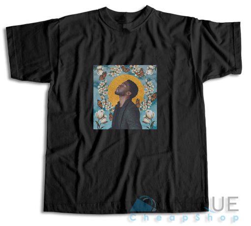 Chadwick Boseman Black Panther T-Shirt Color Black