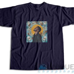 Chadwick Boseman Black Panther T-Shirt Color Navy