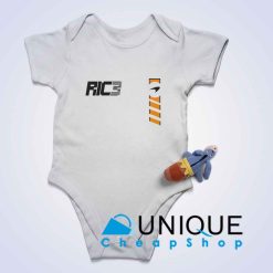 Ricciardo 3 Monaco GP Baby Bodysuits Color White