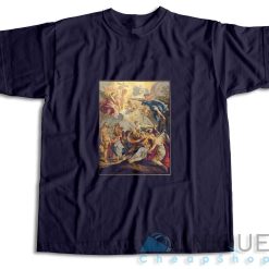 Stoning Of Saint Stephen T-Shirt Color Navy