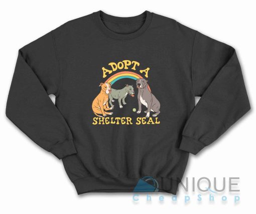 Adopt A Shelter Seal Sweatshirt