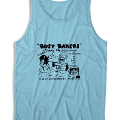 Busy Bakers Tank Top Color Light Blue