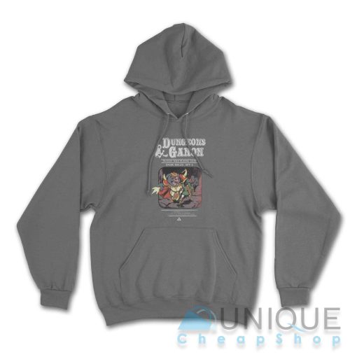 Dungeons And Ganon Hoodie Color Grey