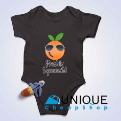 Freshly Squeezed Baby Bodysuits Color Black