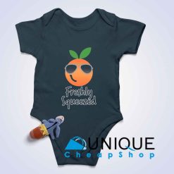 Freshly Squeezed Baby Bodysuits Color Charcoal