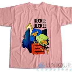 Heckle And Jeckle T-Shirt Color Pink