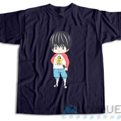 Kotaro Lives Alone T-Shirt Color Navy