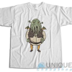 Ogre Cthulhu T-Shirt Color White