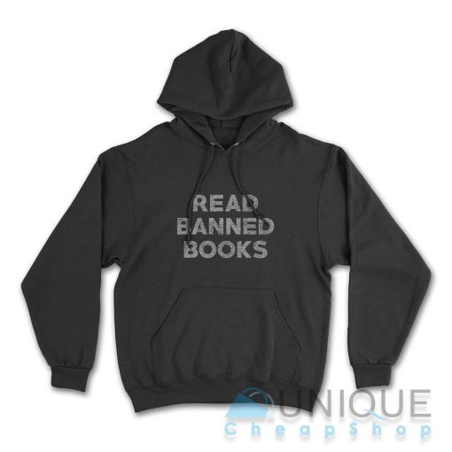 Read Banned Books Hoodie Color Black