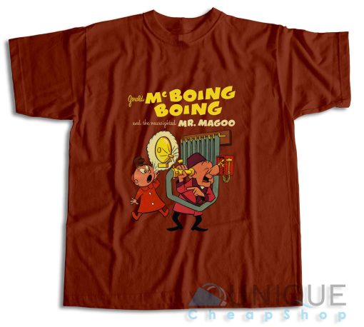 The Gerald McBoing-Boing Show T-Shirt Color Maroon
